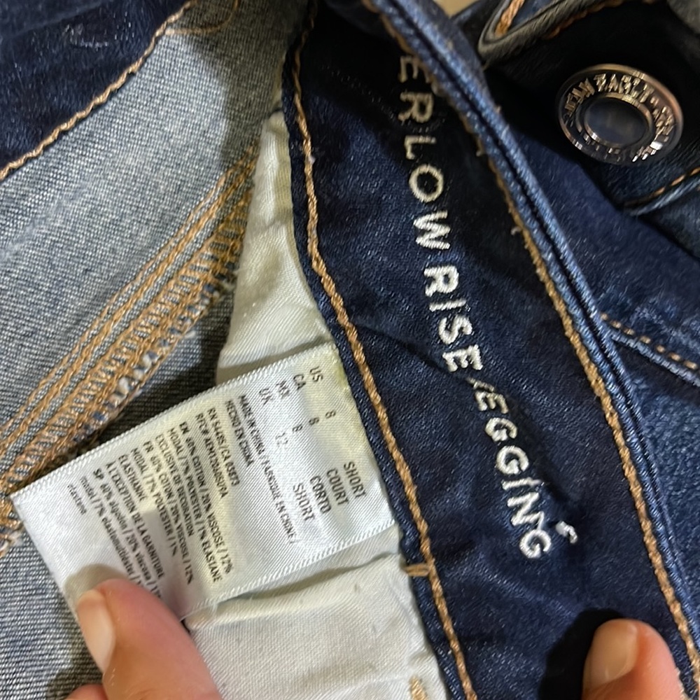American Eagle Size 8 Short Skinny Jeans - Picture 2 of 3